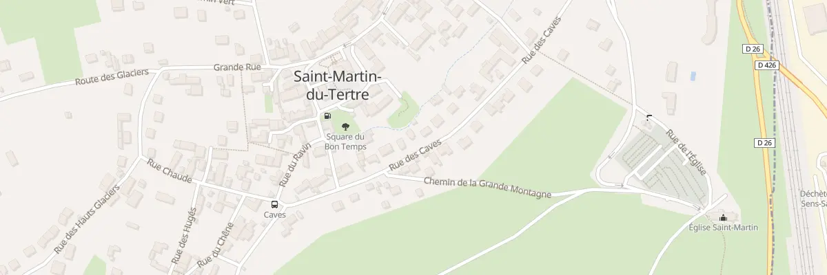Plan du 34 Rue des Caves à Saint-Martin-du-Tertre