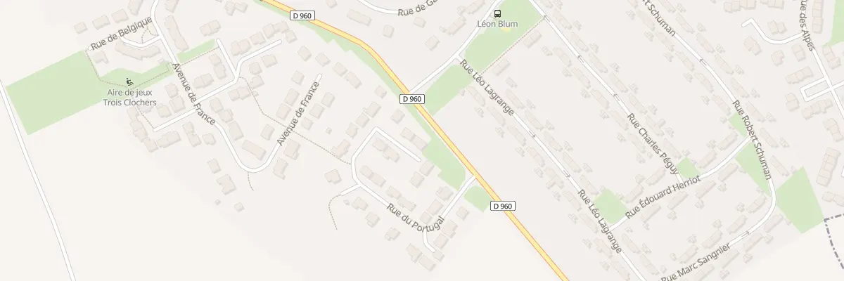 Plan du 17 Rue d’Espagne à Cambrai