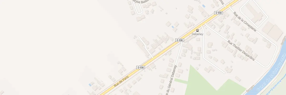 Plan du 288 Rue de Paris à Saint-Quentin