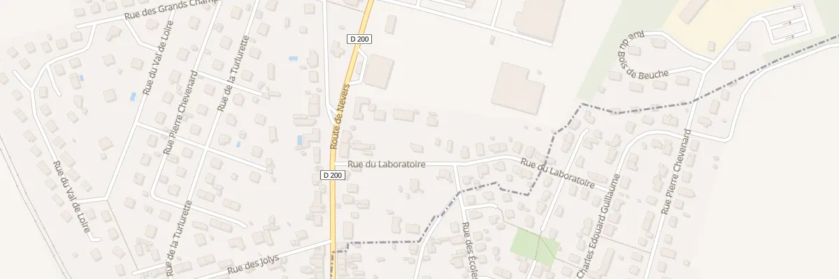 Plan du 7 Rue du Laboratoire à Sauvigny-les-Bois