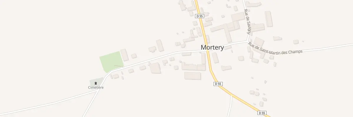 Plan du 1B Rue de Marolles à Mortery
