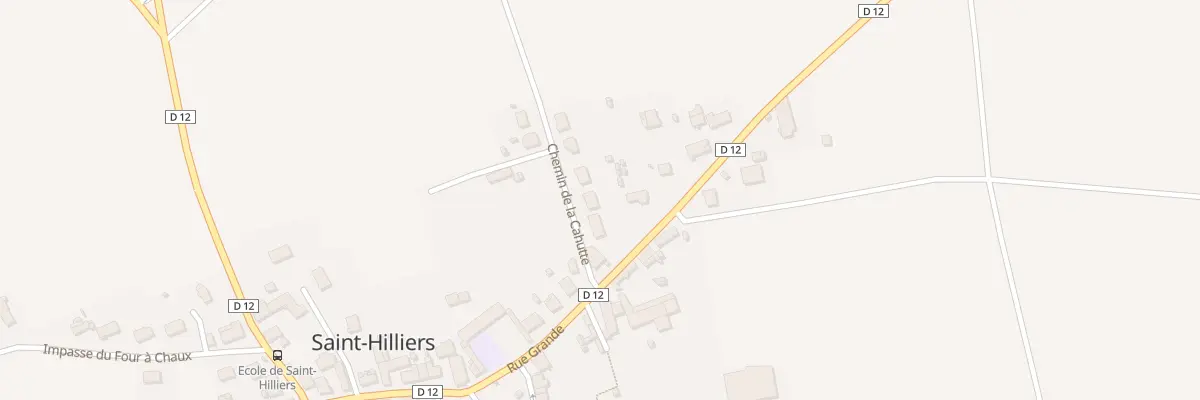 Plan du 5 Che de la Cahutte à Saint-Hilliers
