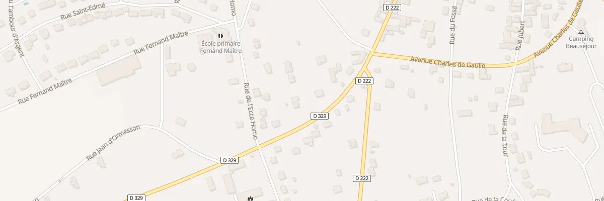 Plan du 4B Rue de l’Eccé Homo à Sergines