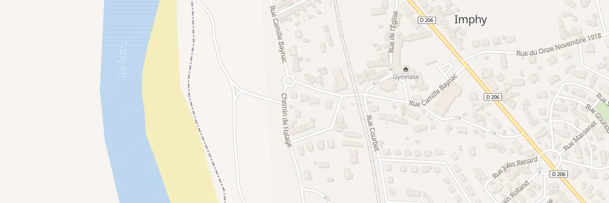 Plan du 4 Rue Camille Baynac à Imphy