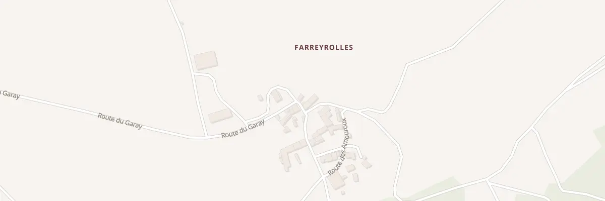 Plan du 5119 Fareyroles à Léotoing