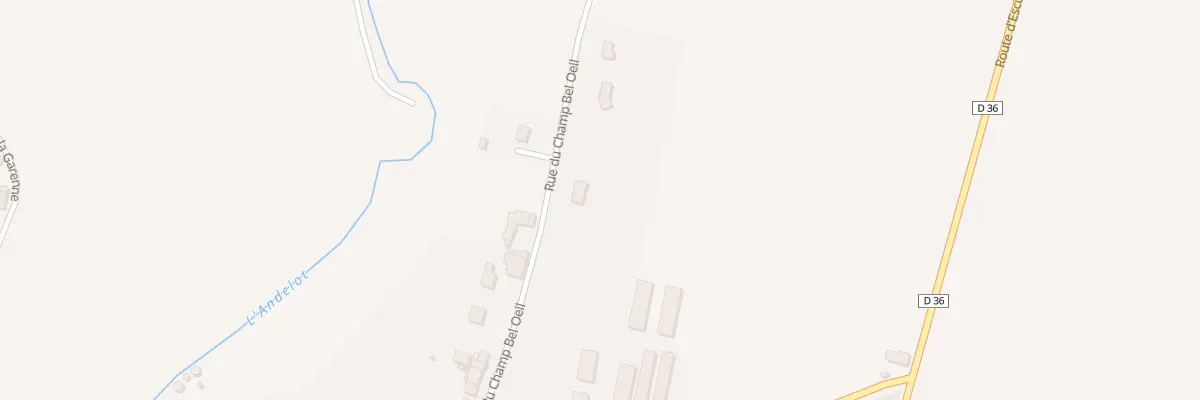 Plan du 14 Rue du Champ Bel Oeil à Monteignet-sur-l’Andelot