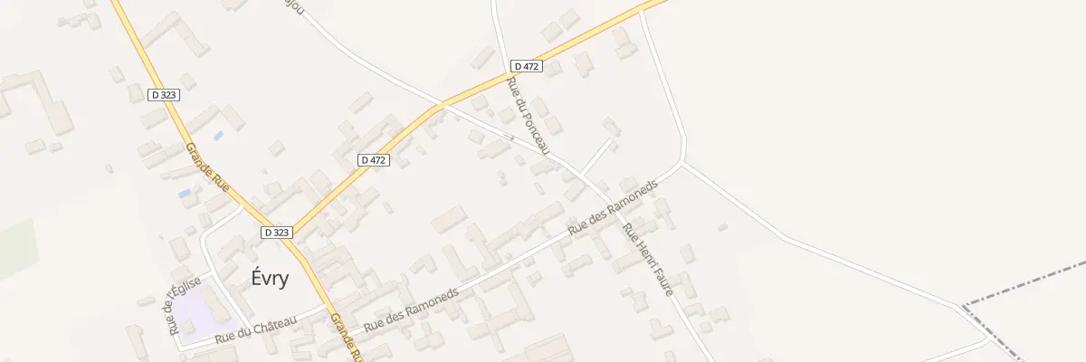 Plan du 9 Rue Henri Faure à Évry