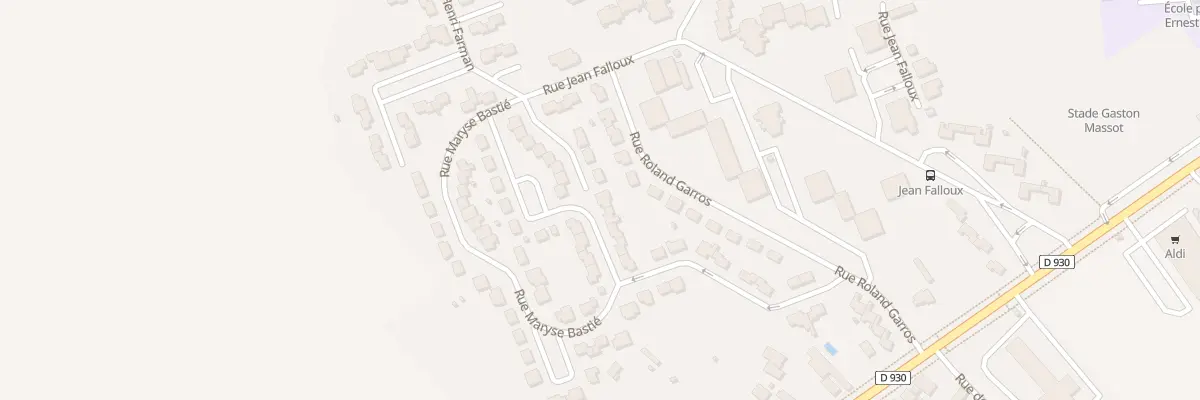 Plan du 10 Rue Hélène Boucher à Saint-Quentin