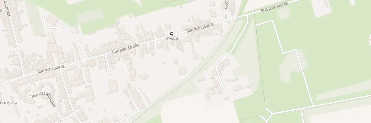Plan du 122 Rue Jean Jaures à Aniche
