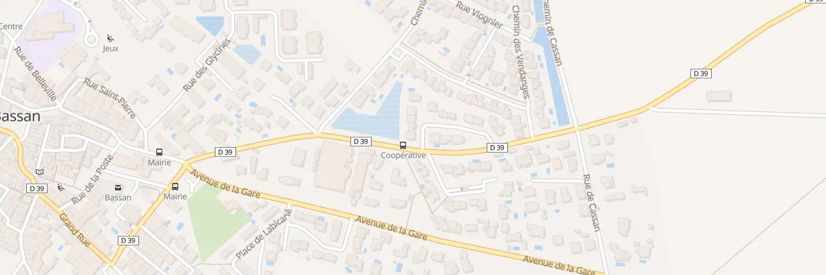 Plan du 1 Rue de l’Enclos des Vignes à Bassan