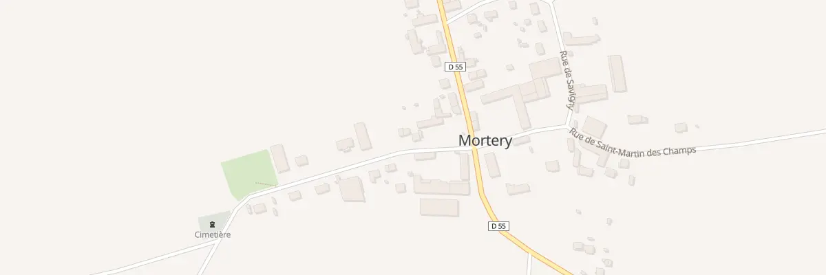 Plan du 6 Rue de Marolles à Mortery