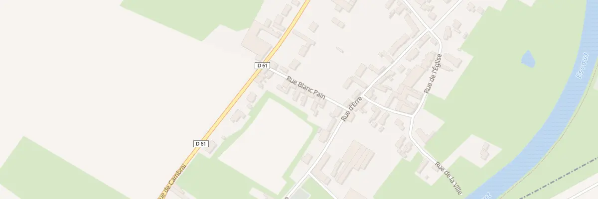 Plan du 6 Rue du Blanc Pain à Ramillies
