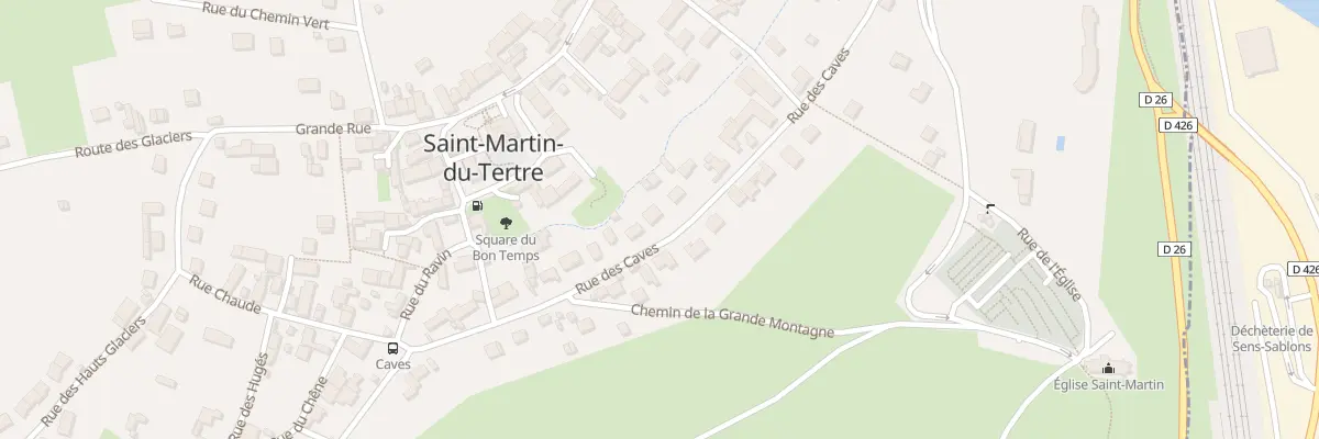 Plan du 30 Rue des Caves à Saint-Martin-du-Tertre