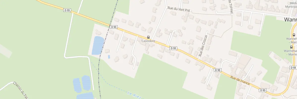 Plan du 29 Rue de France à Wannehain