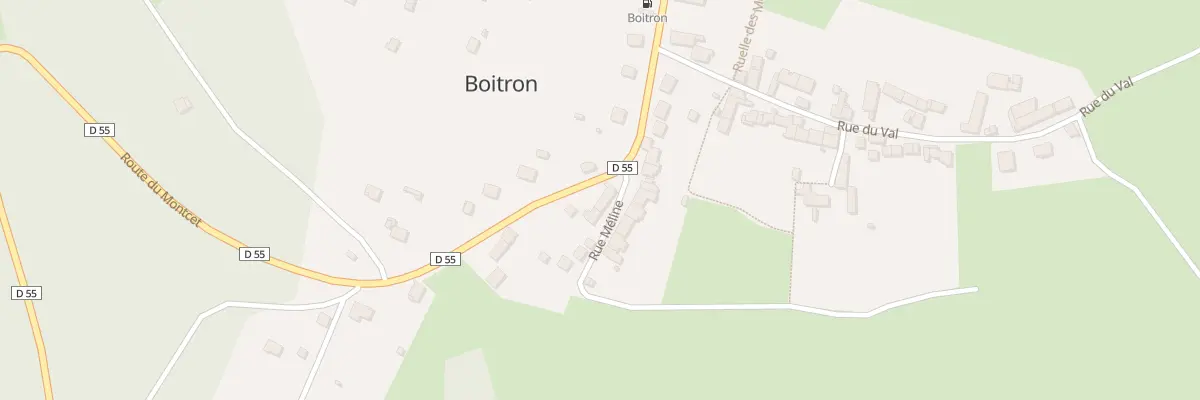 Plan du 2 Rue Méline à Boitron