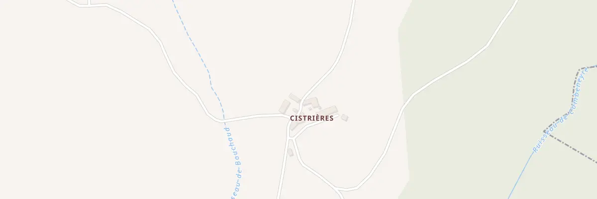 Plan du 5026 Cistrieres à Lubilhac
