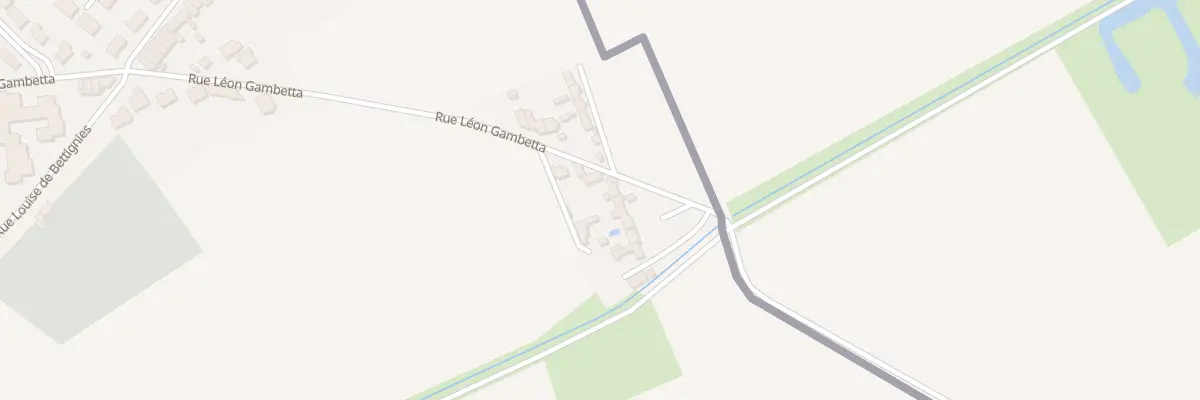 Plan du 96 Rue Léon Gambetta à Leers