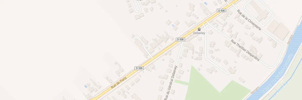 Plan du 286B Rue de Paris à Saint-Quentin