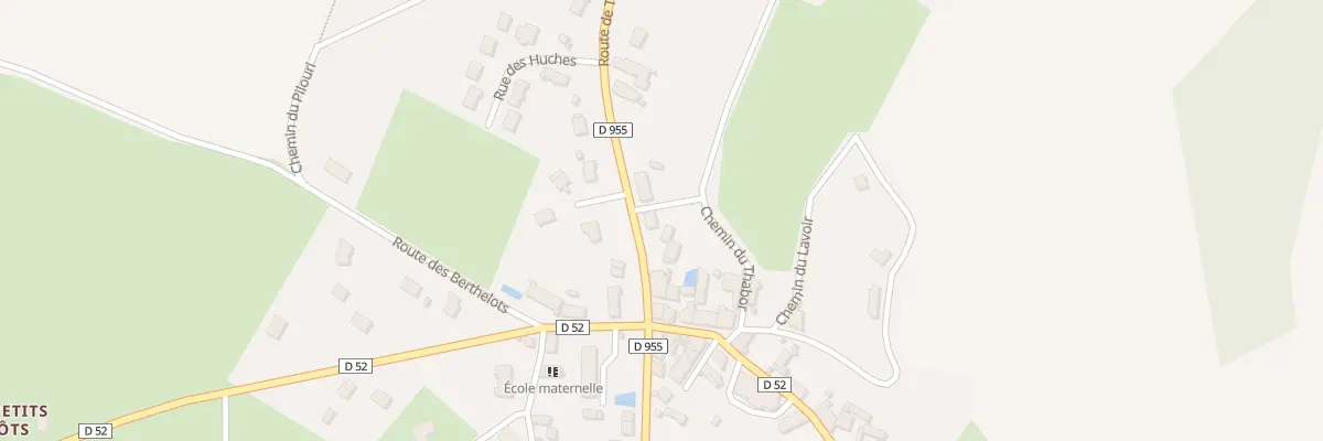 Plan du 4 Rte de Toucy à Fontaines