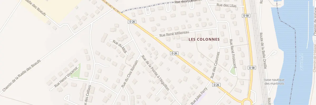 Plan du 19 Rte de Nailly à Saint-Martin-du-Tertre