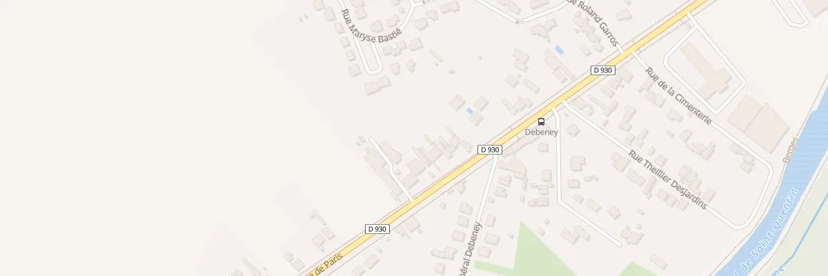 Plan du 280 Rue de Paris à Saint-Quentin