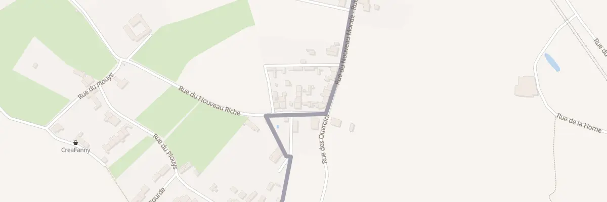 Plan du 4 Rue du Nouveau Riche à Wattrelos