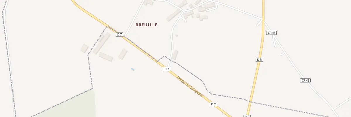 Plan du 150 La Grande Breuille à Lainsecq