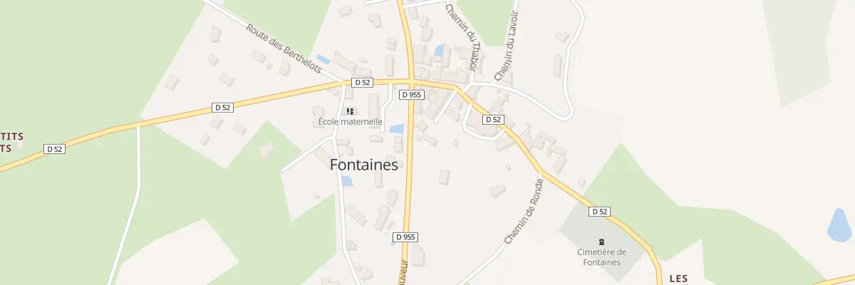 Plan du 8 Rle Francois Pillon à Fontaines