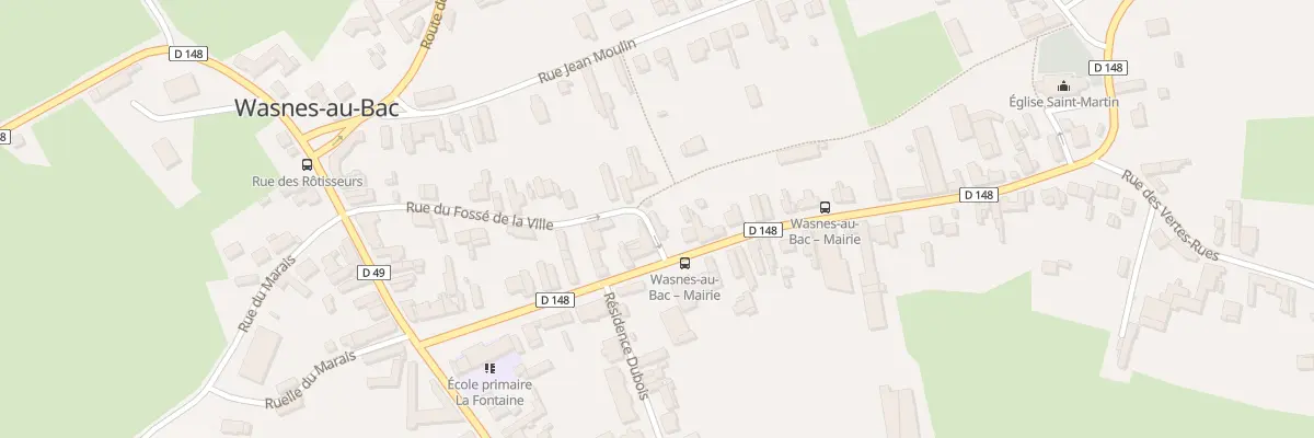 Plan du 19 Rue du Docteur Calmette à Wasnes-au-Bac