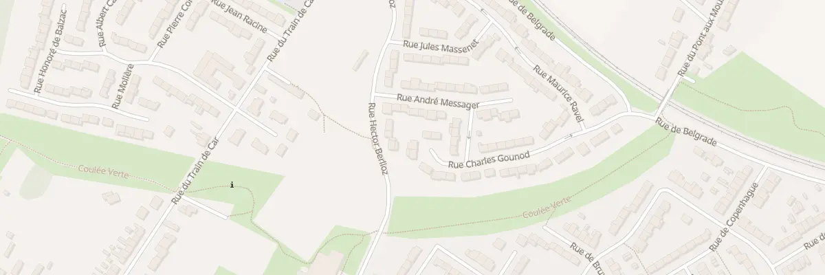 Plan du 37 Rue Charles Gounod à Cambrai