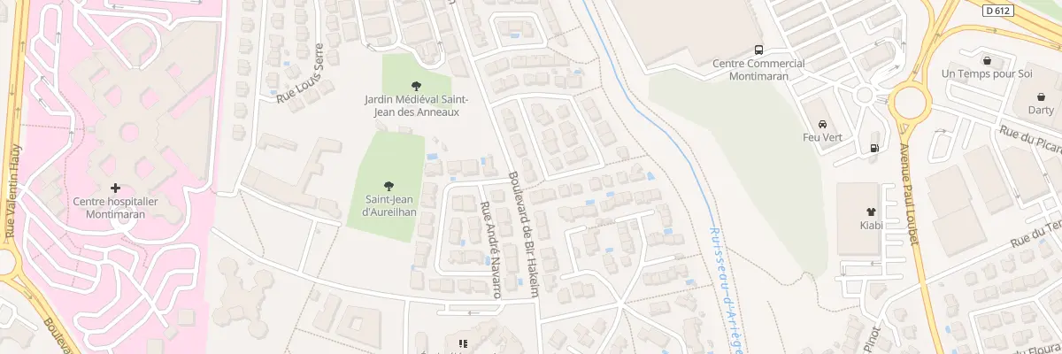 Plan du 39 Rue du Commandant Kieffer à Béziers