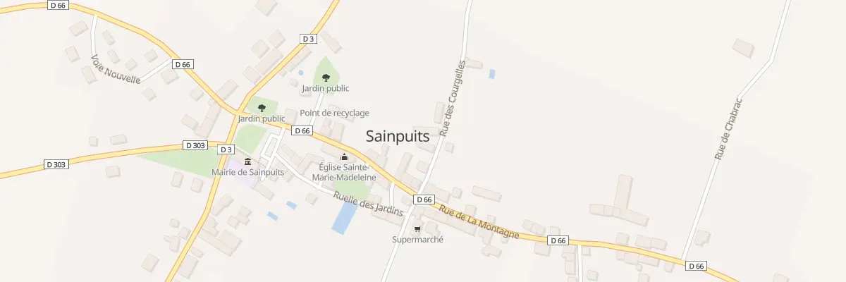 Plan du 30 Le Village à Sainpuits