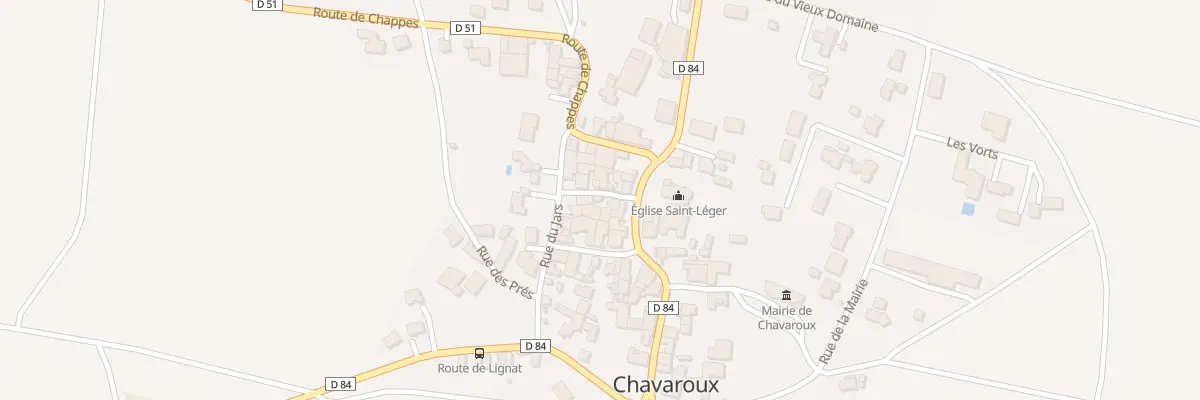 Plan du 3 Rue de l’Ancienne Huilerie à Chavaroux