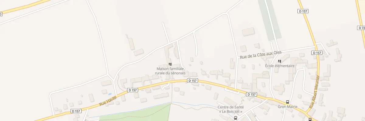 Plan du 22 Rue Haute à Gron