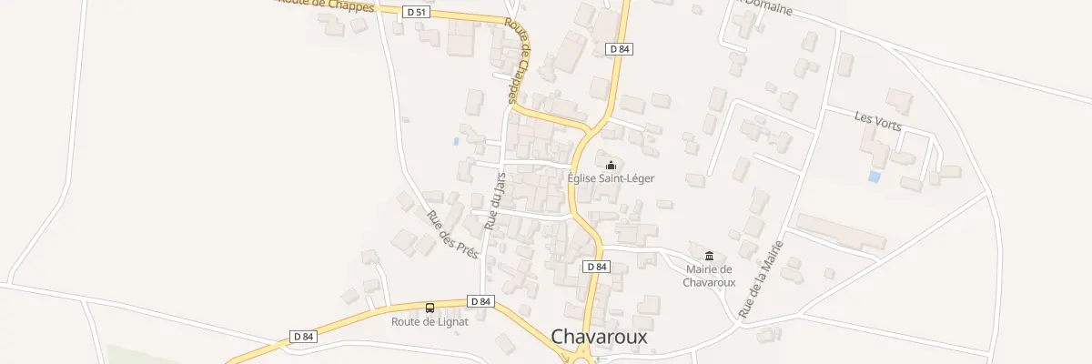 Plan du 1 Rue de l’Ancienne Huilerie à Chavaroux