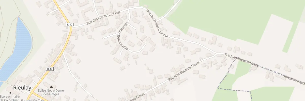 Plan du 5 Res les Pres à Rieulay