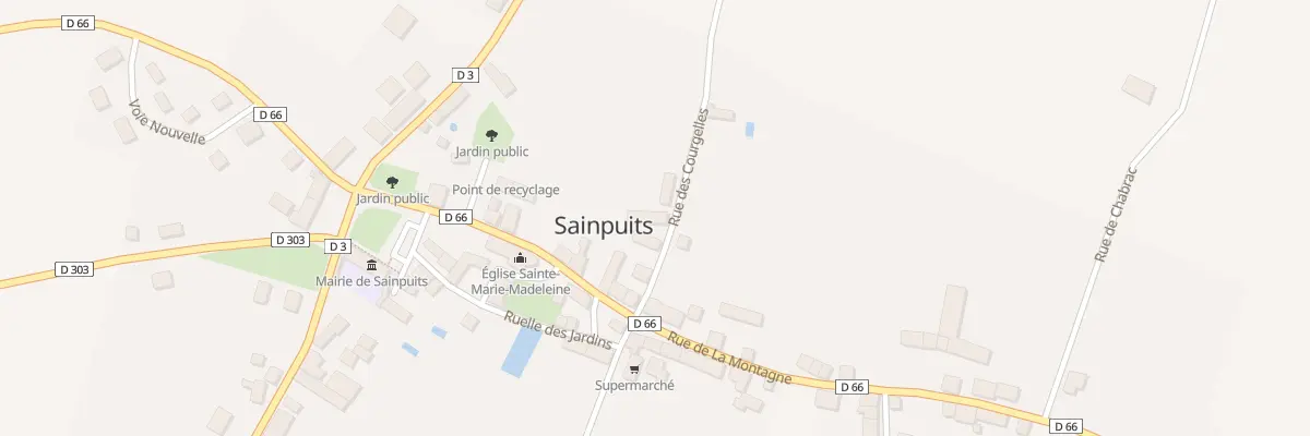 Plan du 31 Le Village à Sainpuits