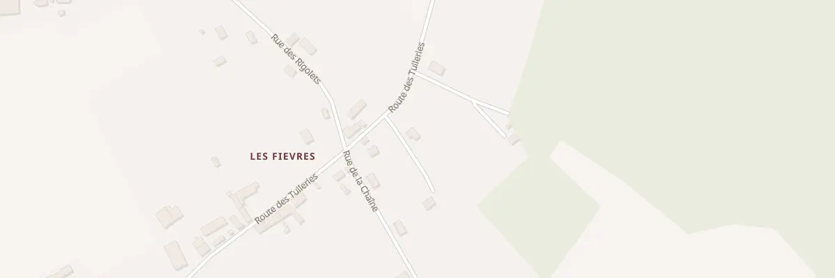 Plan du 1 Les Fievres à La Ferté-Loupière