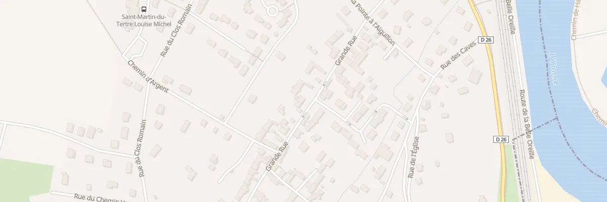 Plan du 16 Gr Grande Rue à Saint-Martin-du-Tertre