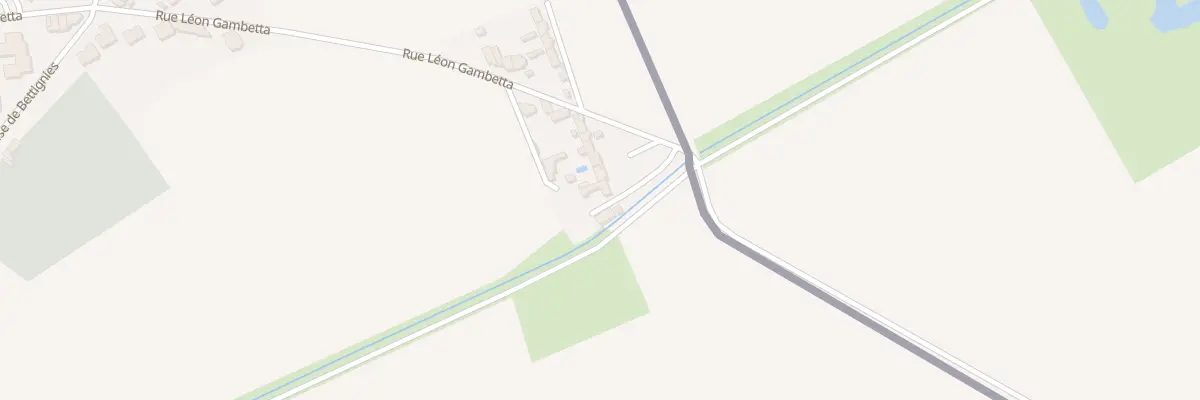 Plan du 104 Rue Léon Gambetta à Leers