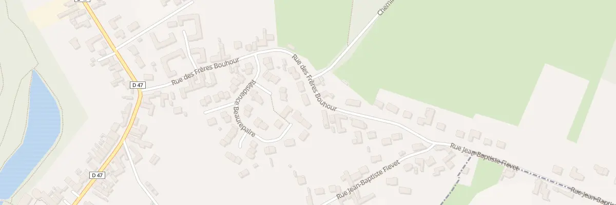 Plan du 7 Rue des Freres Bouhour à Rieulay