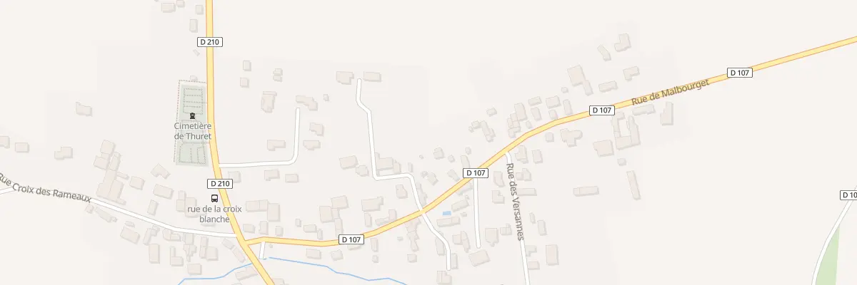 Plan du 2B Imp des Tuchins à Thuret