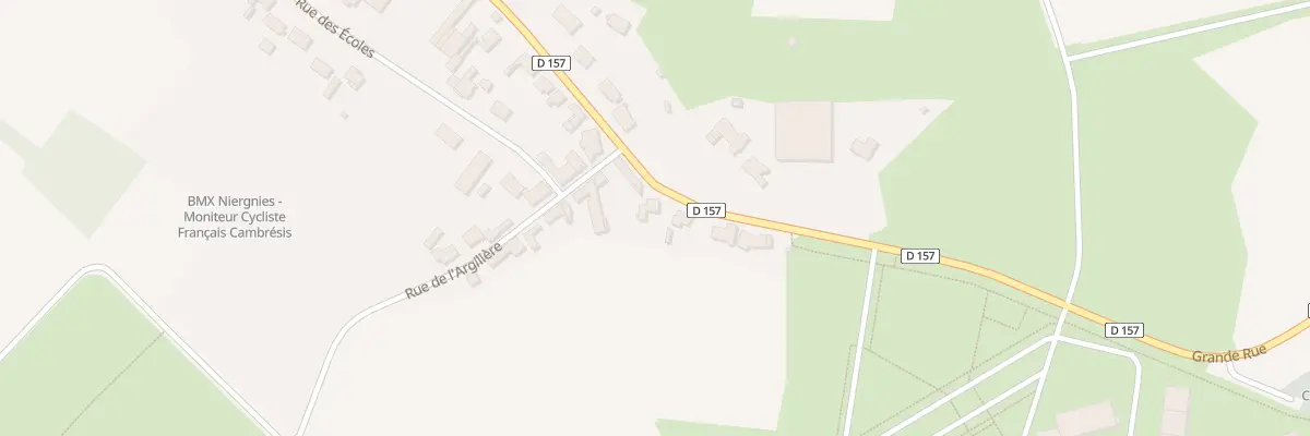 Plan du 64 Grande Rue à Niergnies