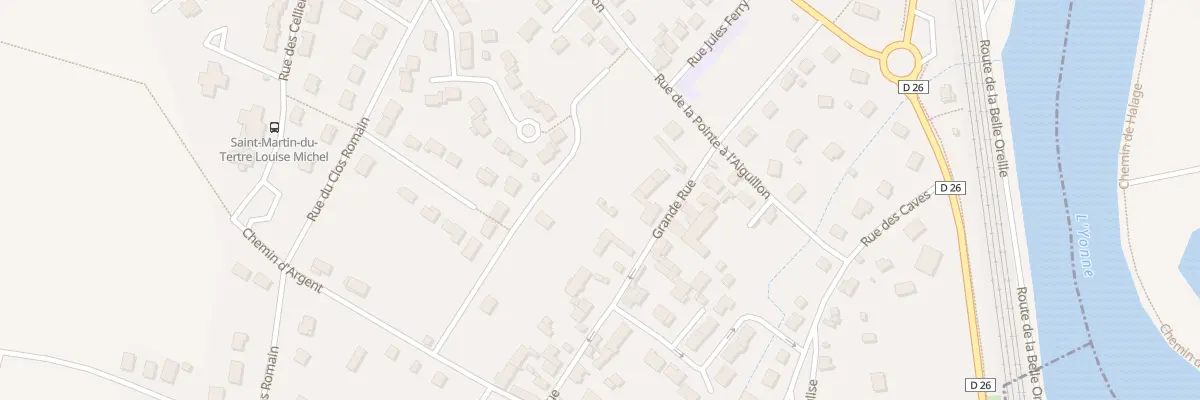 Plan du 10 Gr Grande Rue à Saint-Martin-du-Tertre