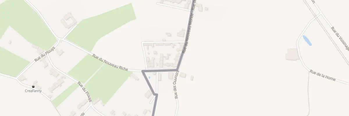 Plan du 9 Rue du Nouveau Riche à Wattrelos