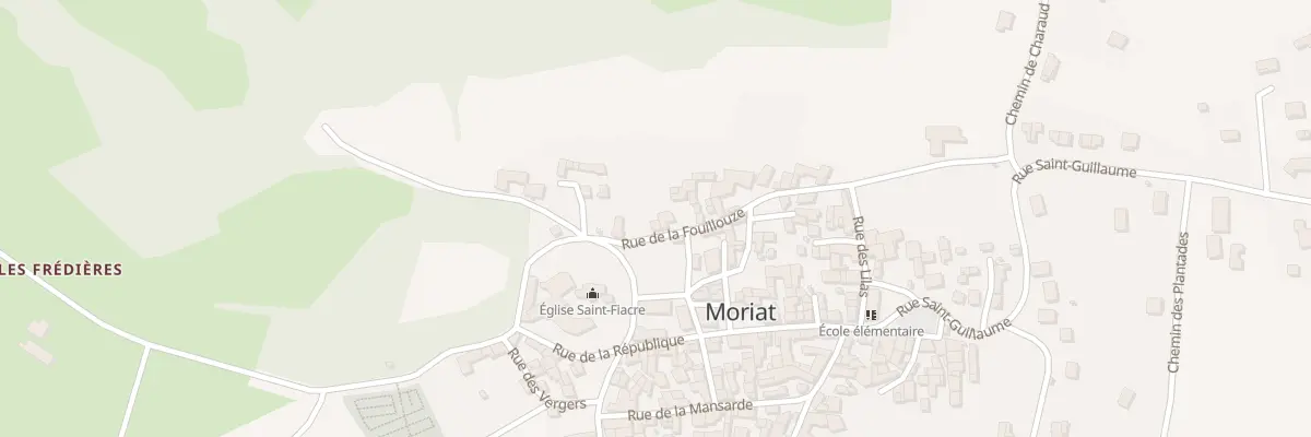 Plan du 14B Rue de la Fouillouze à Moriat