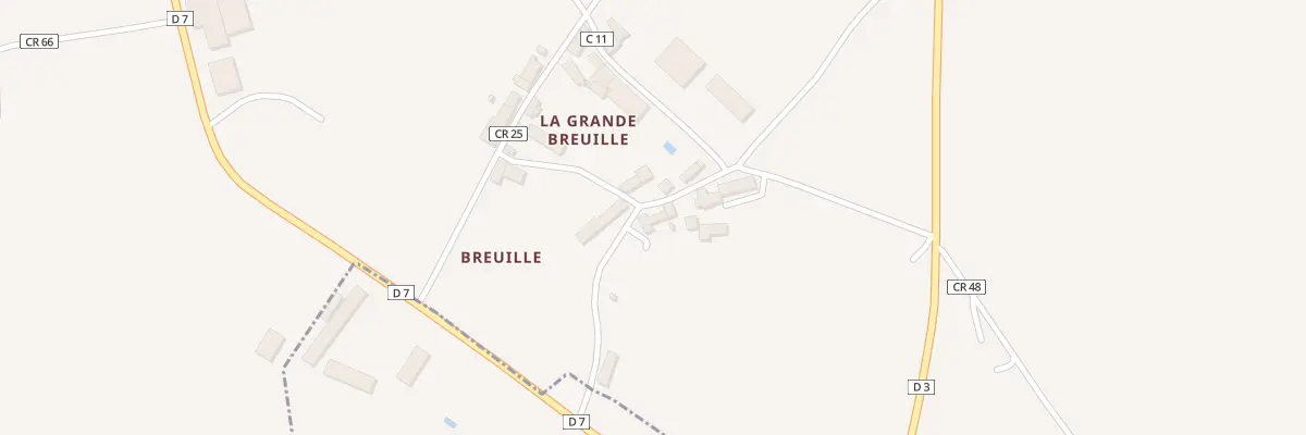 Plan du 7 La Grande Breuille à Lainsecq