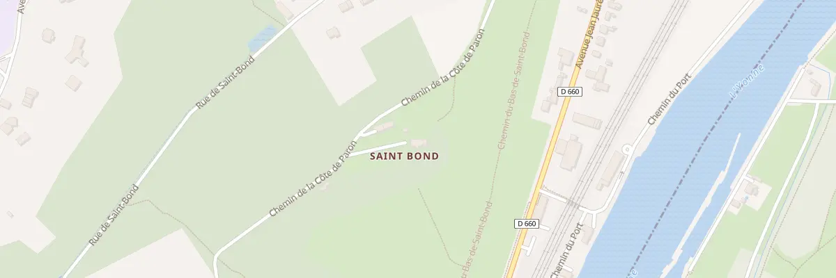 Plan du 167 Saint-Bond à Paron