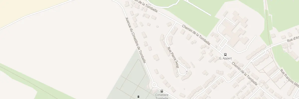 Plan du 56 Av Cimetiere de la Tombelle à Saint-Quentin