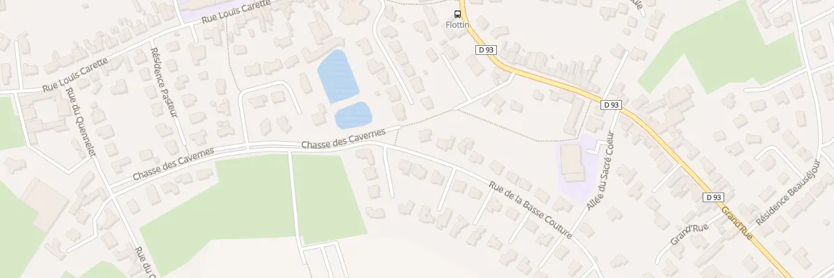 Plan du 40 Rue de la Basse Couture à Camphin-en-Pévèle